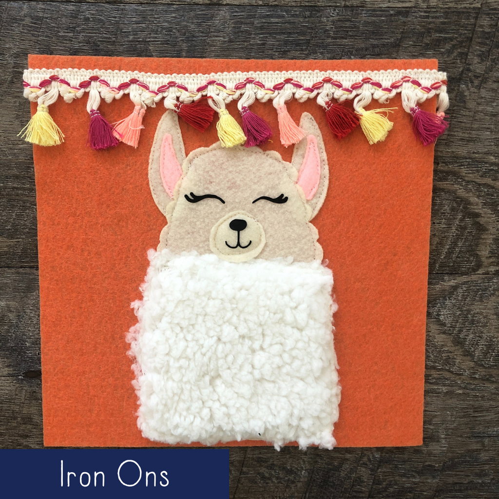 Texture Llama - Precut Felt