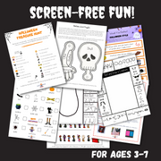 October Screen-free Printable Activities