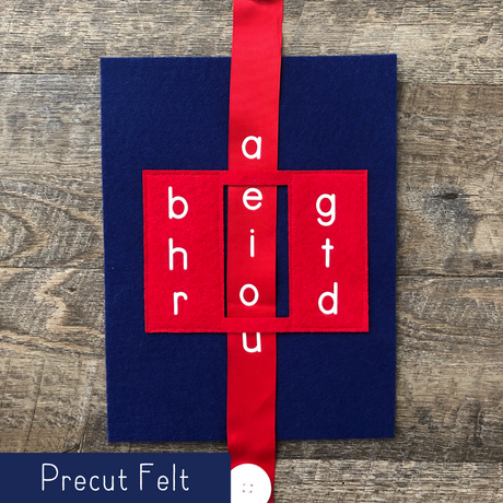 Change the Vowels - Precut Felt